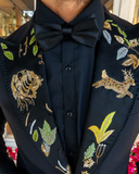 Wildlife Safari Lapels (Handmade)