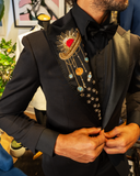 Cosmic Custom Lapels (Handmade)